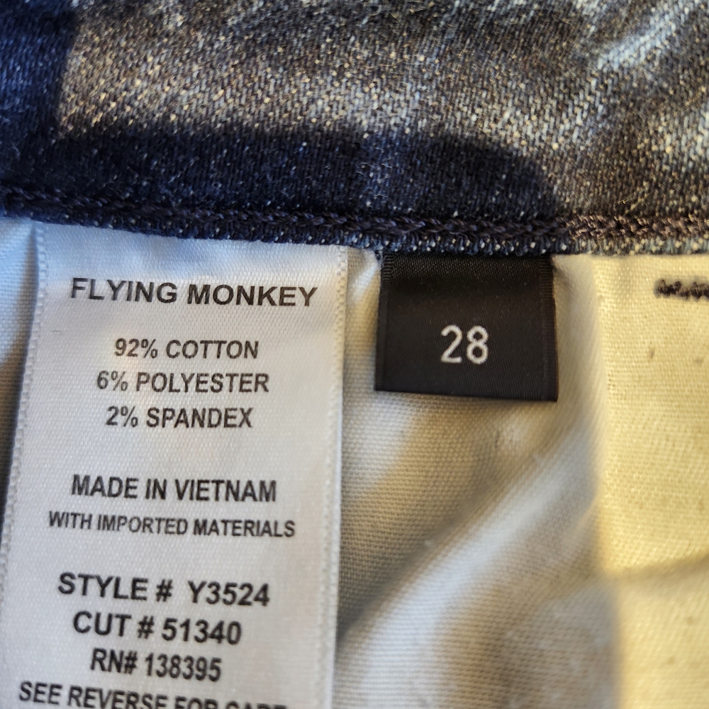 Flying Monkey Blue High Rise Ankle Skinny Jeans - Picture 6 of 6